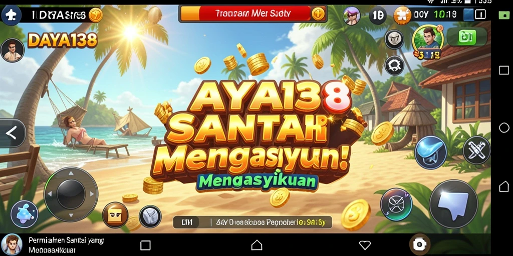 Tampilan gameplay DAYA138 yang penuh warna dan menyenangkan.