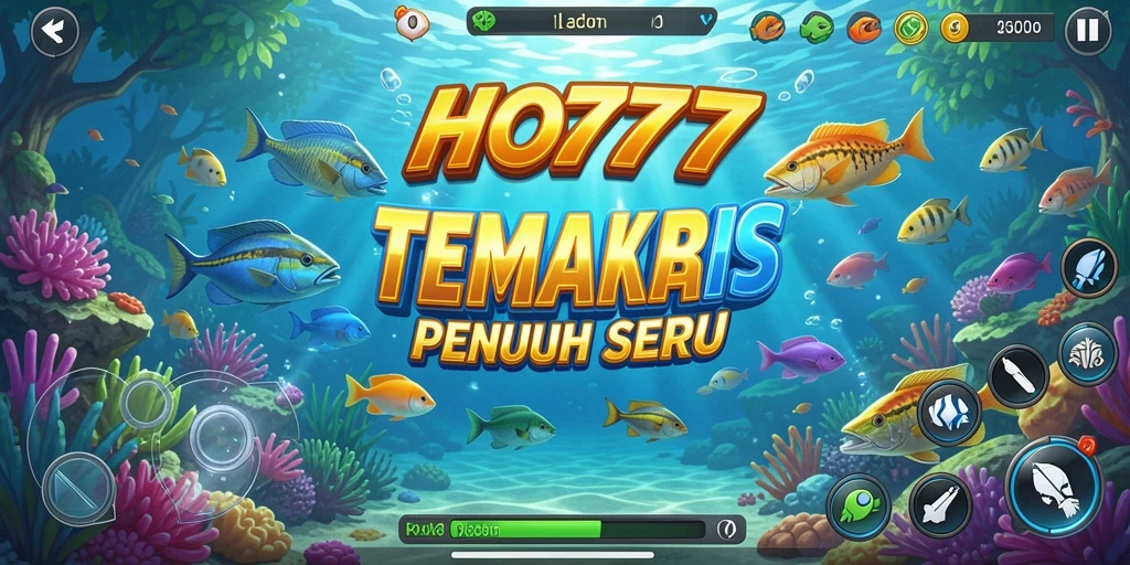 Tangkapan layar menampilkan gameplay seru Tembak Ikan di HO777.