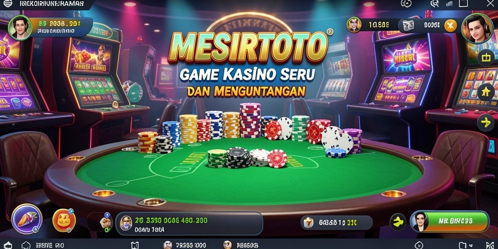 Tampilan gameplay MESIRTOTO yang menarik dengan pengalaman Kasino yang mendebarkan.