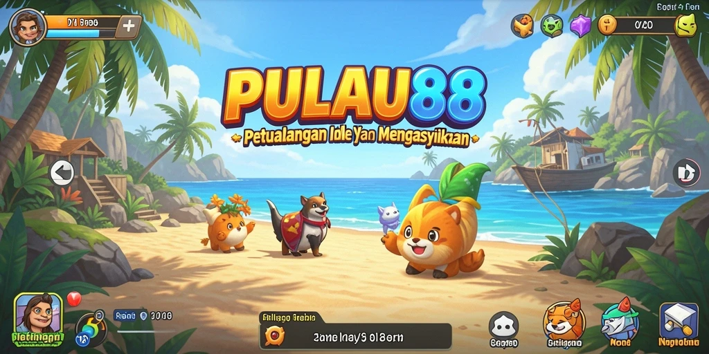 Screenshot utama PULAU88 yang menunjukkan gameplay menarik.