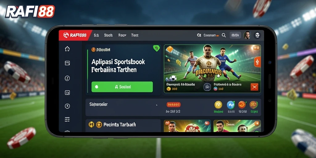 Tampilan menarik dengan gameplay taruhan olahraga yang seru.