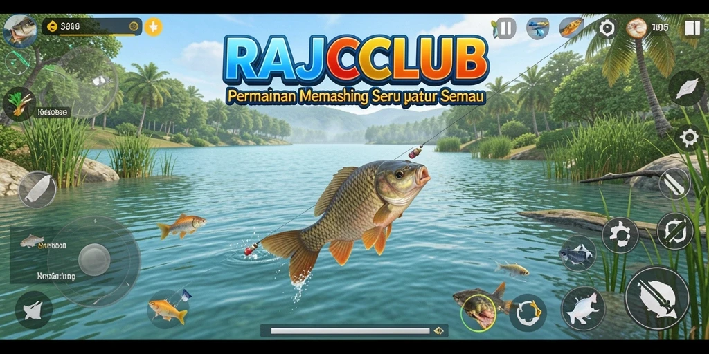 Tangkapan ikan yang menakjubkan dalam RAJACLUB.