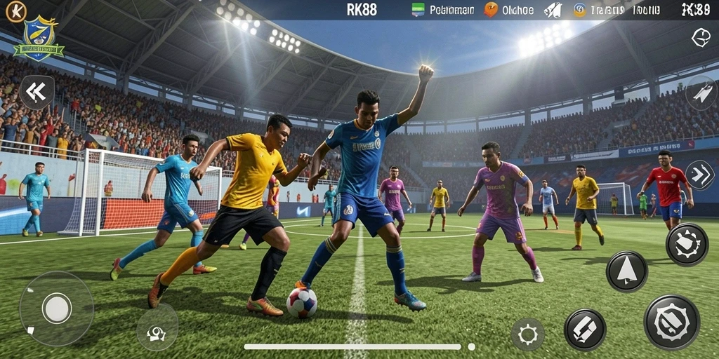 Gameplay seru RK88 dengan berbagai cabang olahraga.