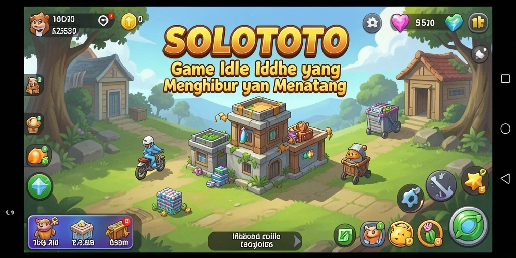 Tampilan gameplay SOLOTOTO yang menarik dan interaktif.
